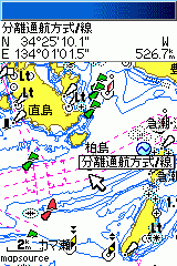 日本航海参考図