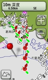日本航海参考図
