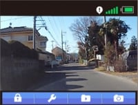 Full HD 画質 1080p / 30fps 録画 GPS 搭載のドライビングレコーダー