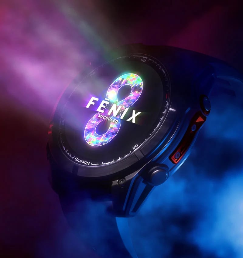 fēnix 8 Pro MicroLED - 史上最高の輝度を誇るMicroLED搭載スマートウォッチ