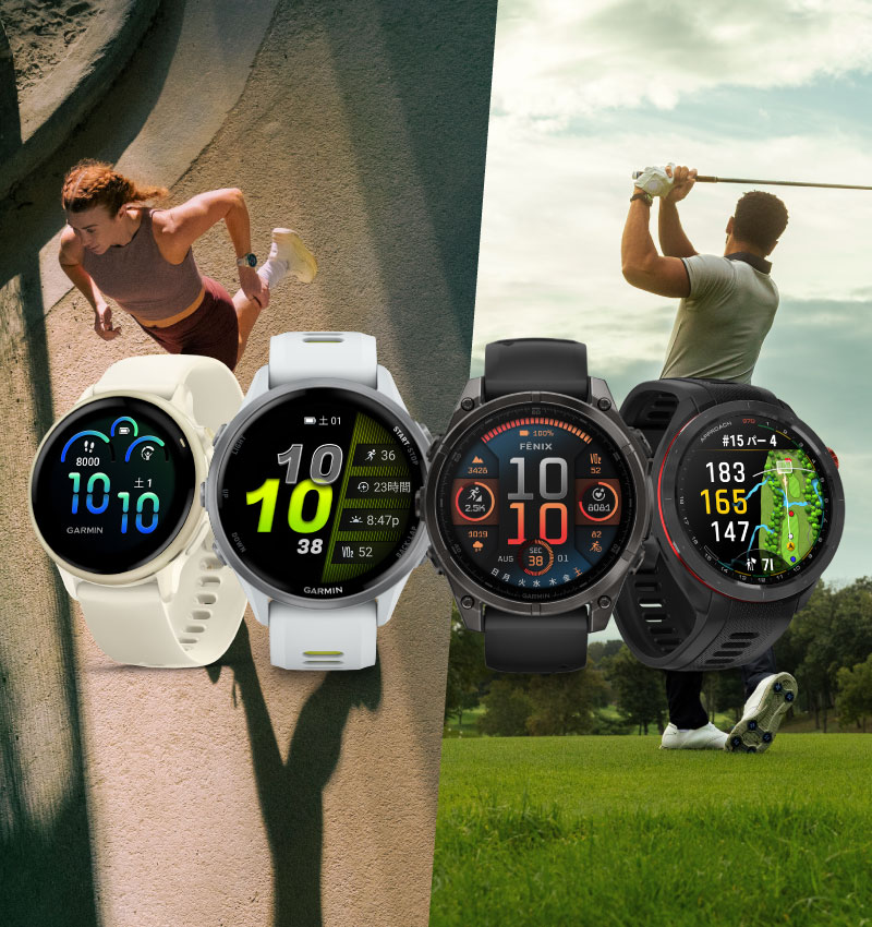 GARMIN デジタル腕時計 ゴールド vívomove Luxe | スマートウォッチ | Garmin 日本