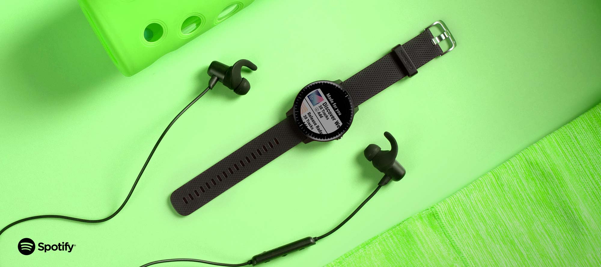 spotify on vivoactive 3 music