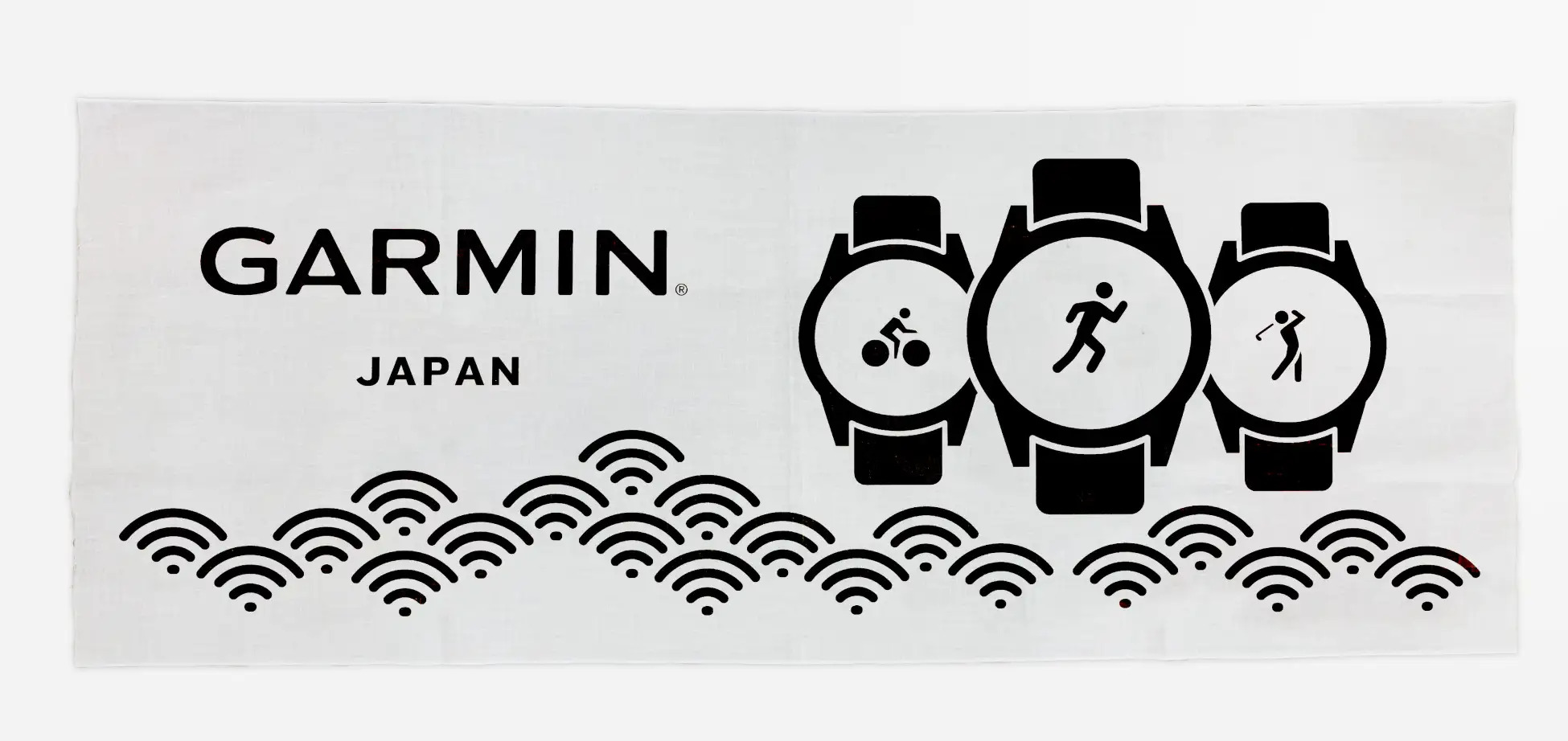 Garminオリジナル手ぬぐい