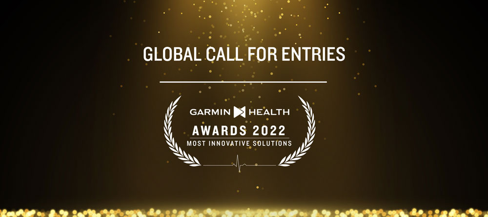 news2022-0621 Garmin Health Awards 2022 イノベイティブなソリューション募集を開始