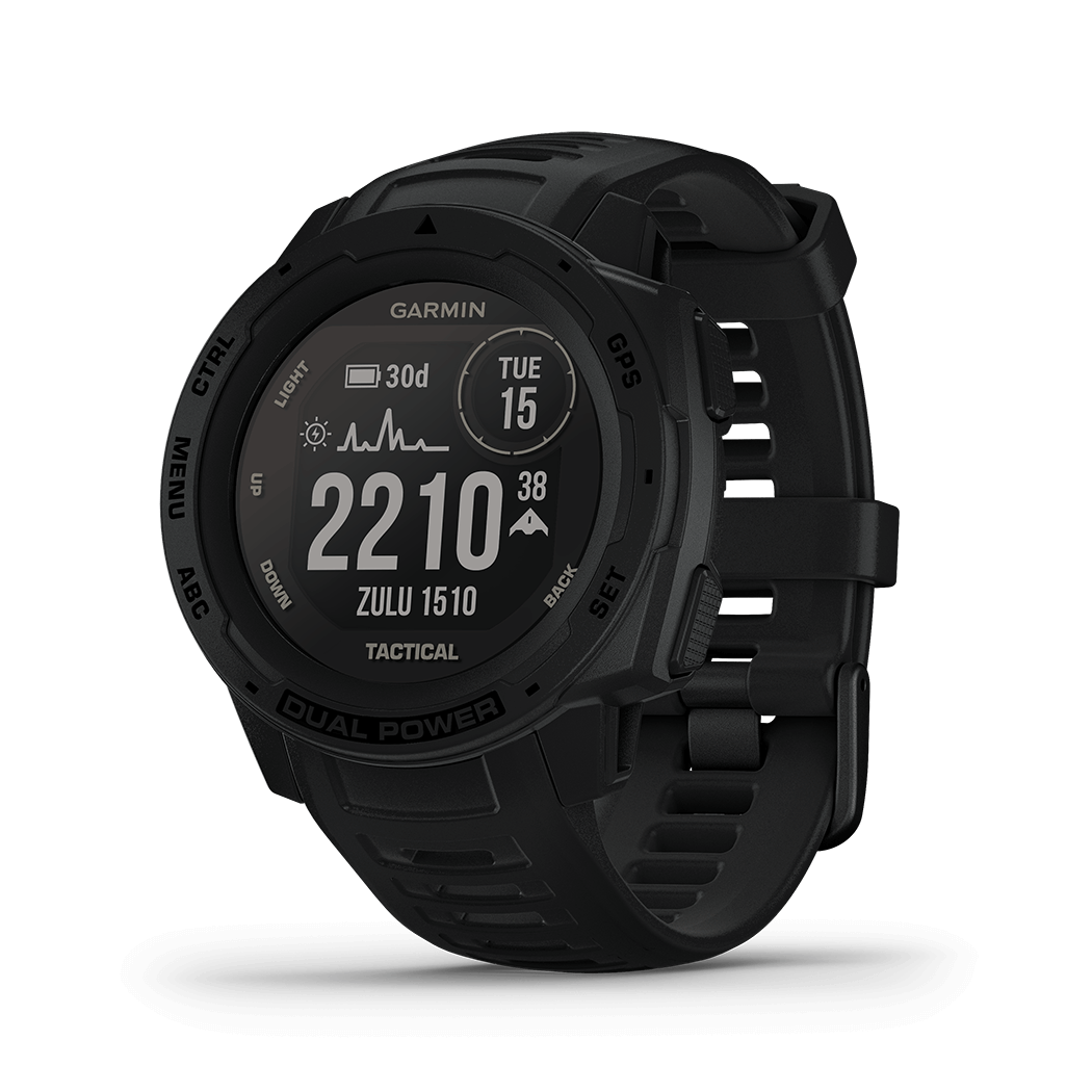 GARMIN INSTINCT DUAL POWER TACTICAL EDI…