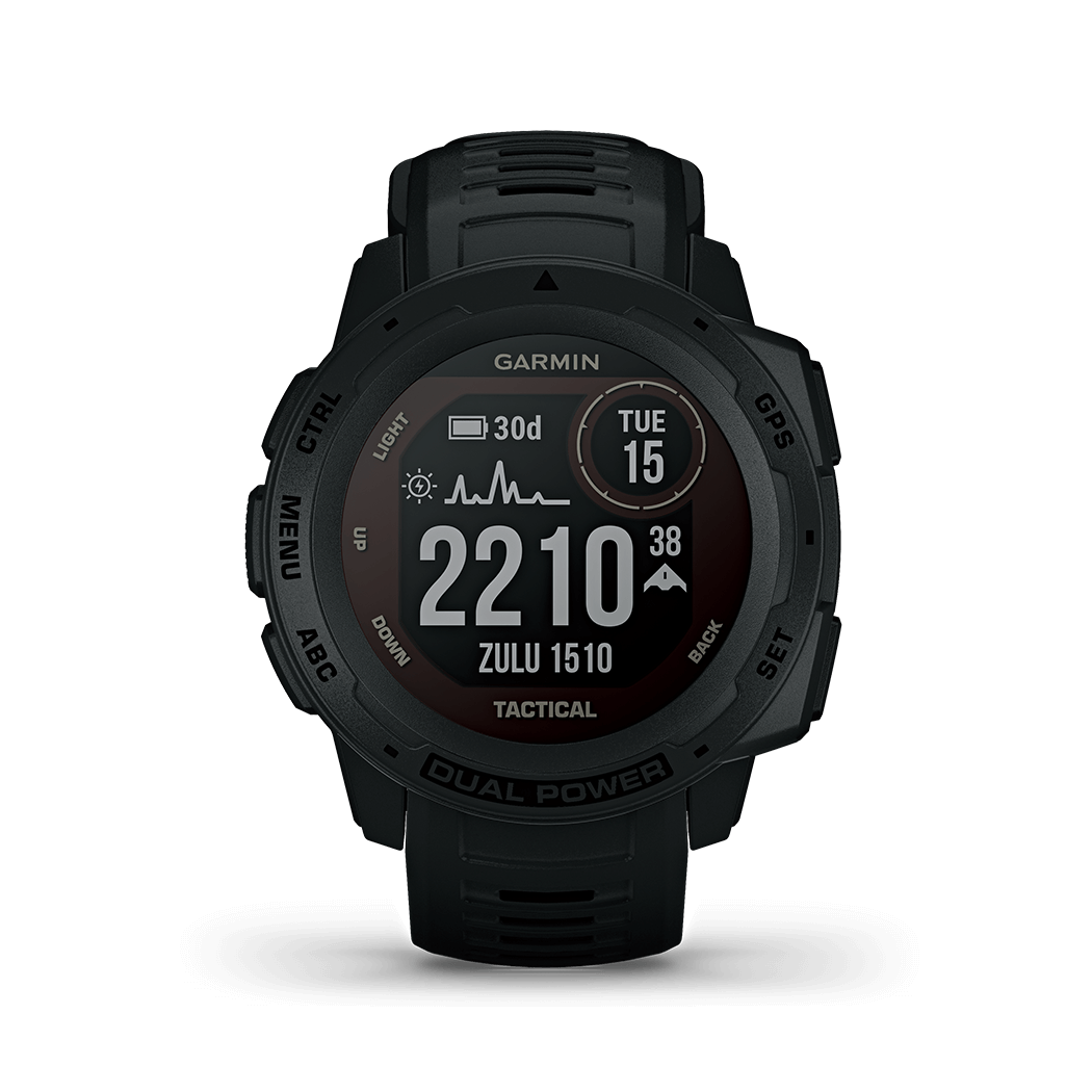 Instinct Dual Power Tactical Edition | スマートウォッチ | Garmin 日本