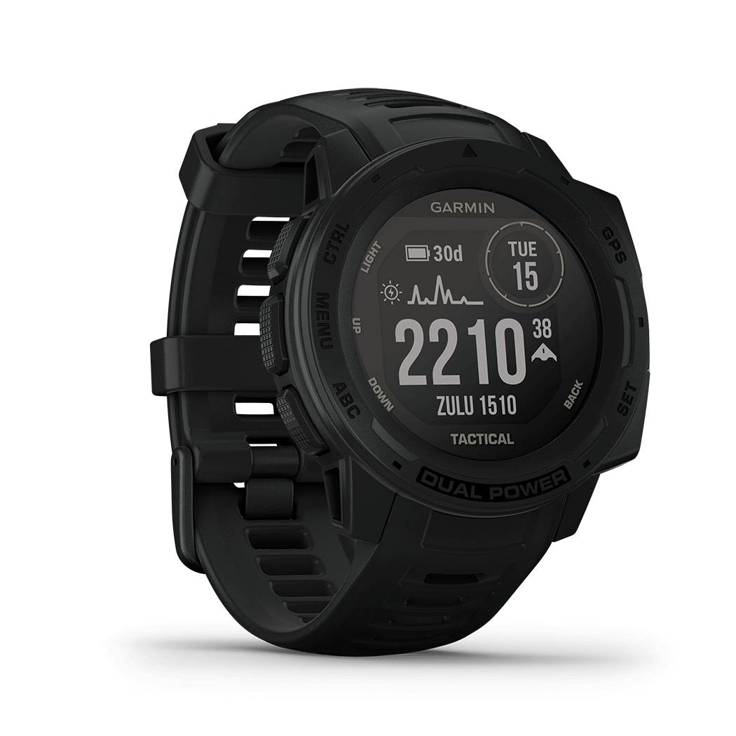 GARMIN INSTINCT Dual Power Tactical Edition-