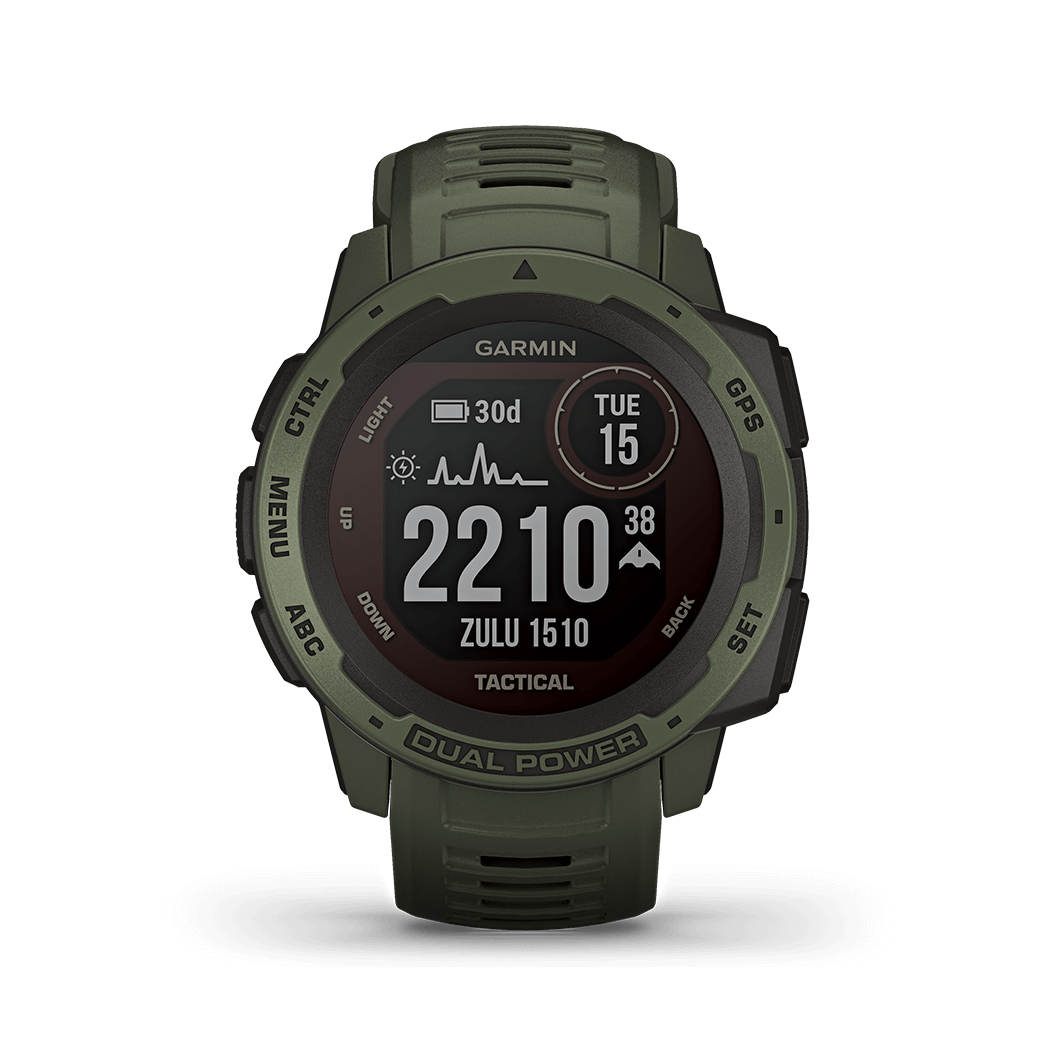 Garmin instinct dual power tactical