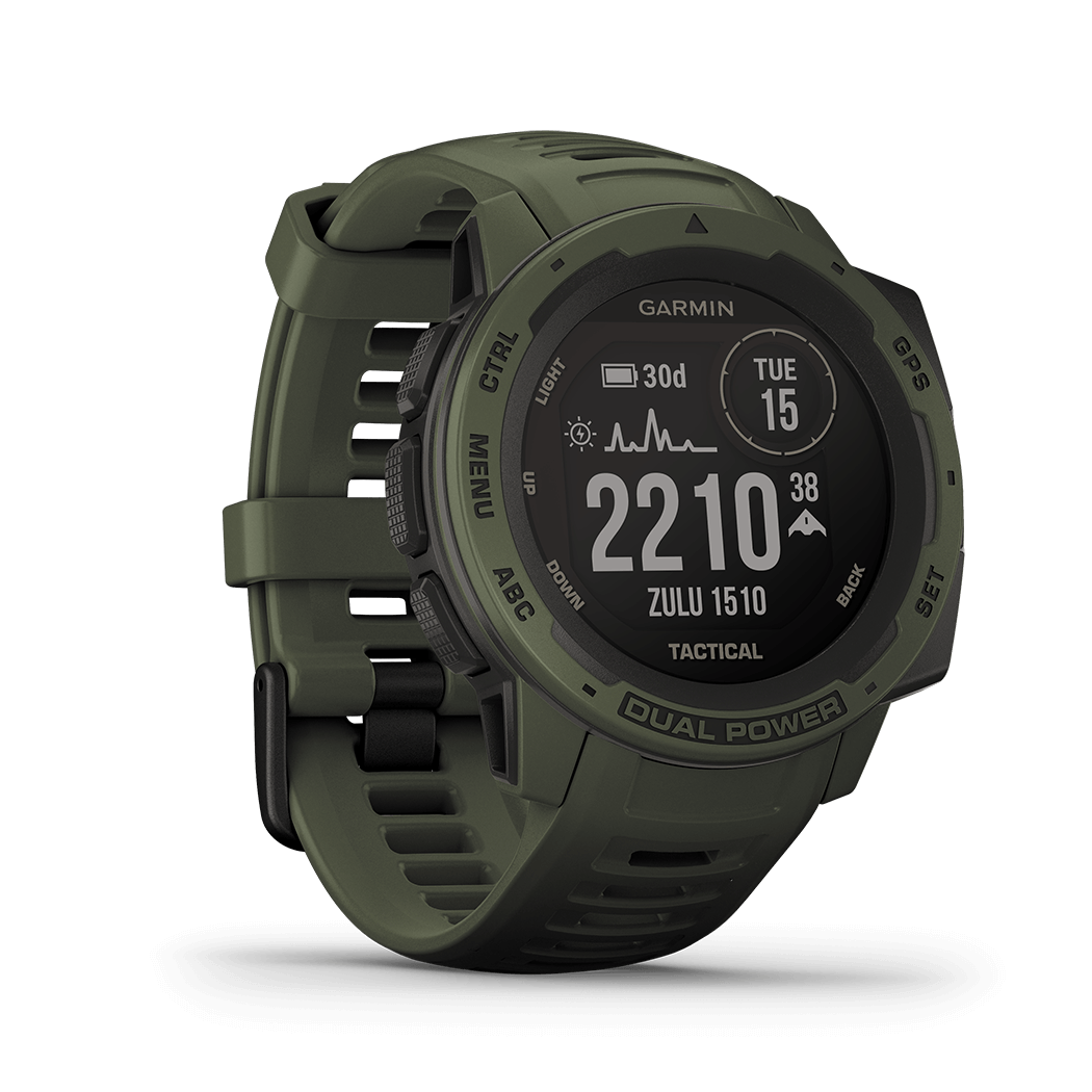 GARMIN INSTINCT DUAL POWER TACTICAL EDI…