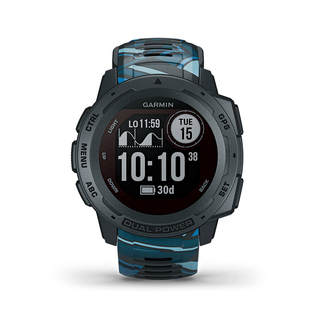 Instinct Dual Power Surf Edition | スマートウォッチ | Garmin 日本