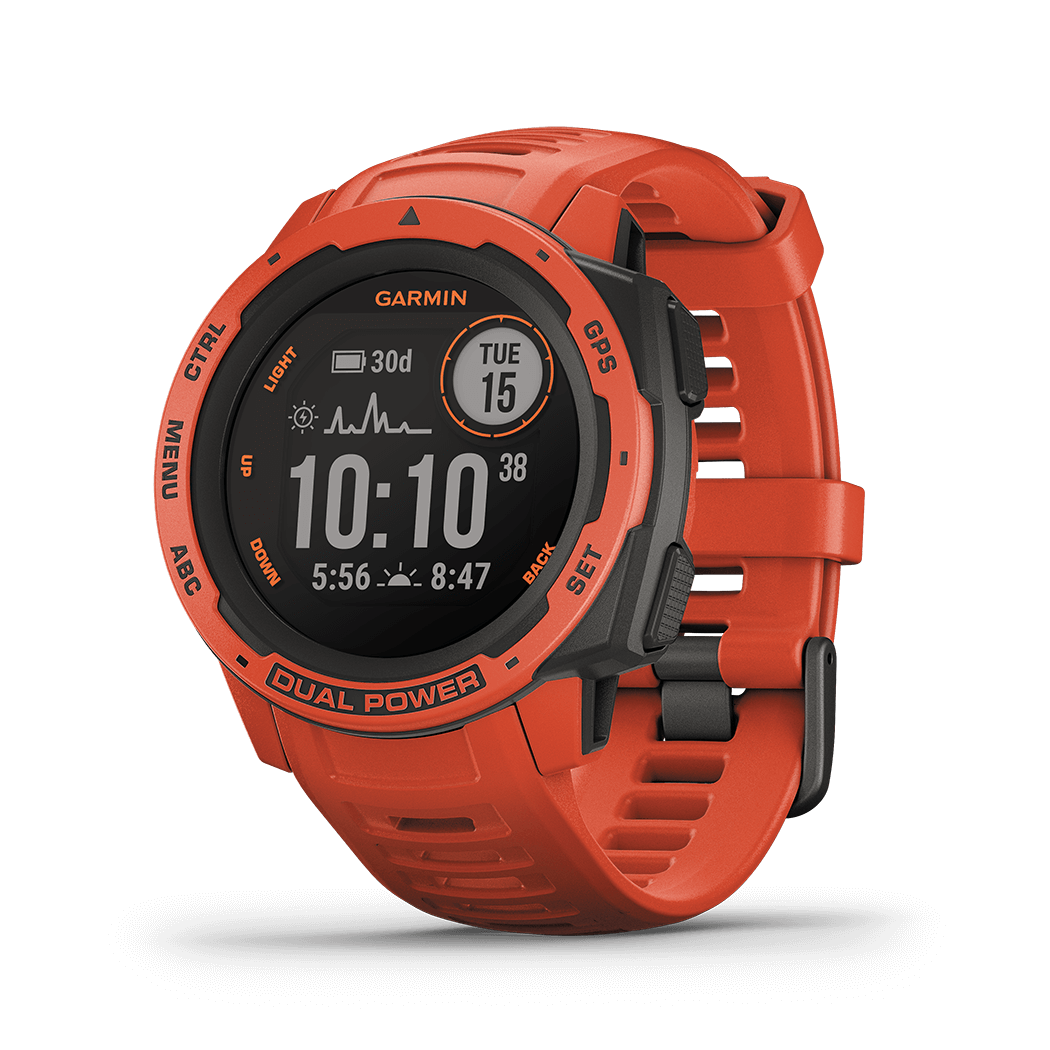 GARMIN(ガーミン) アウトドアウォッチ Instinct Flame Red 010-02064-32 