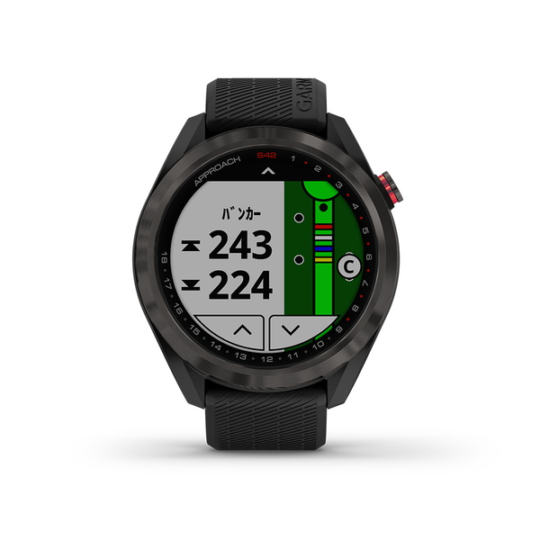 Approach S42 Black/Carbon Gray | スマートウォッチ | Garmin 日本 Approach S42 Black/Carbon Gray | スマートウォッチ | Garmin 日本