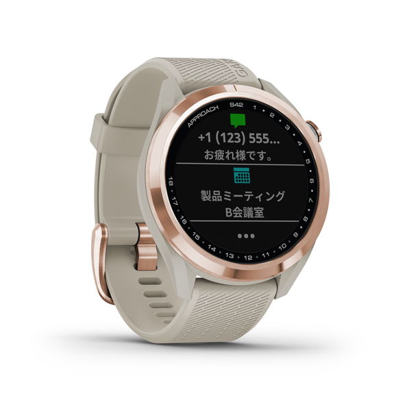 Approach S42 Light Sand/Rose Gold | スポーツ&アウトドア | Garmin 日本