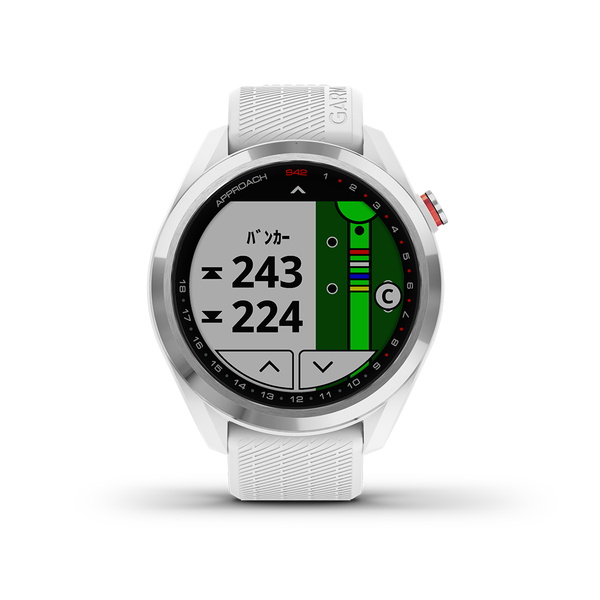 GARMIN GPSゴルフウォッチ Approach S42 White