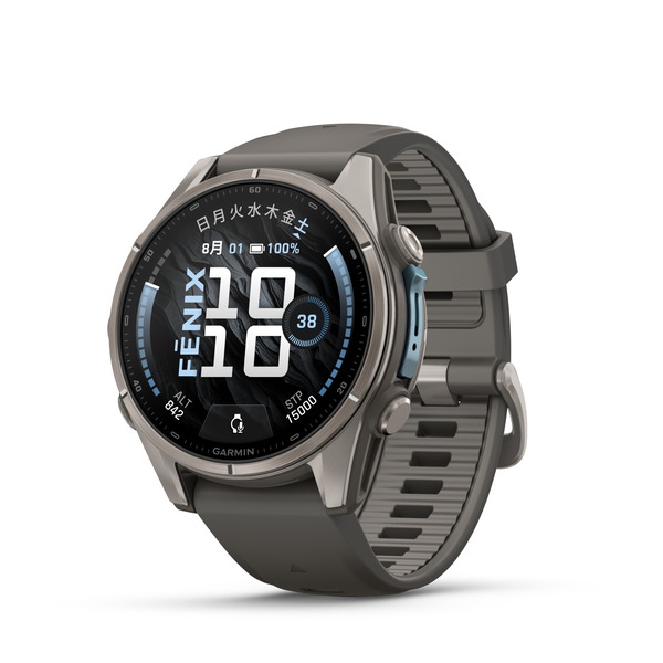 GPSナビウオッチ グレー fēnix 9 – 43mm | スマートウォッチ | Garmin 日本