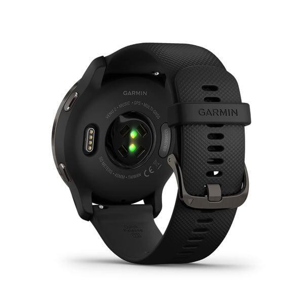 GARMIN VENU2 ガーミン スマートウォッチ BLACK 心拍計 おまけ付き - miescuela