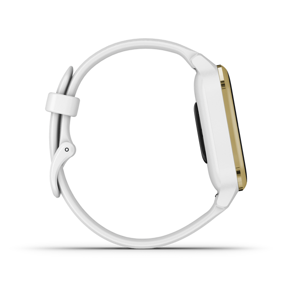 Venu Sq White/Light Gold | スマートウォッチ | Garmin 日本