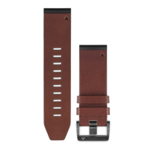 fēnix 6X Sapphire Black DLC Leather band | スマートウォッチ