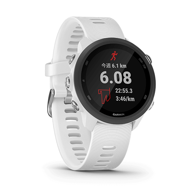 フィルムは貼られていませんGarmin forathlete 245 music