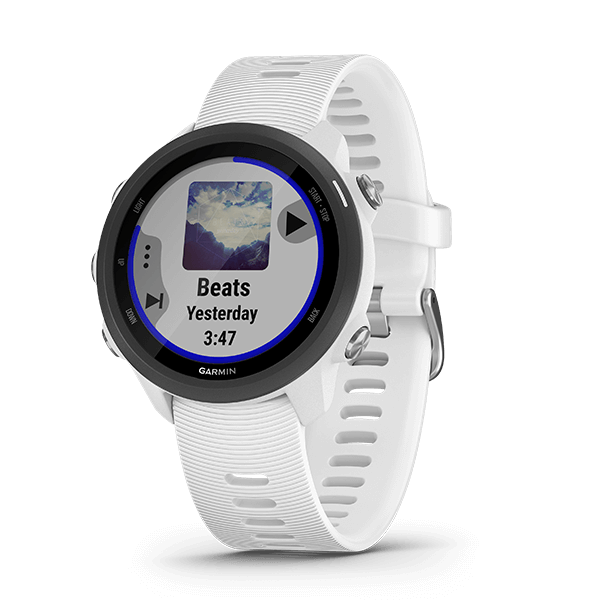 GARMIN FOREATHLETE 245 MUSIC WHITE BLACK