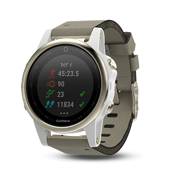 Garmin ガーミン　GPS fenix5s サファイアゴールド