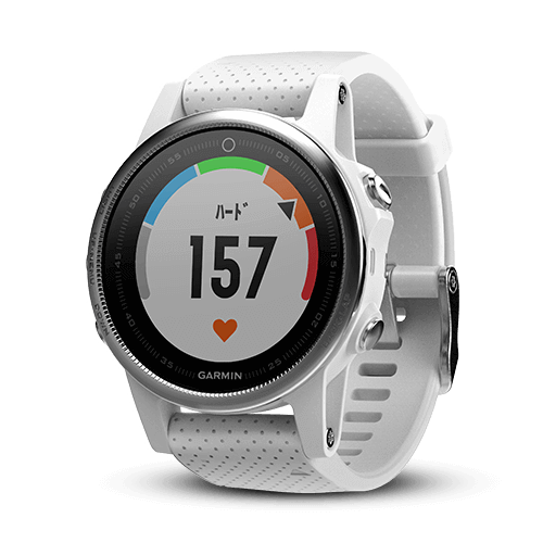 resumen adolescente con tiempo fēnix 5S White | スマートウォッチ | Garmin 日本