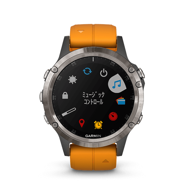 fēnix 5 Plus Sapphire Ti Gray | スマートウォッチ | Garmin 日本