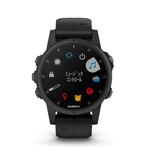 fēnix 5S Plus Sapphire Black | アウトドア | Garmin 日本