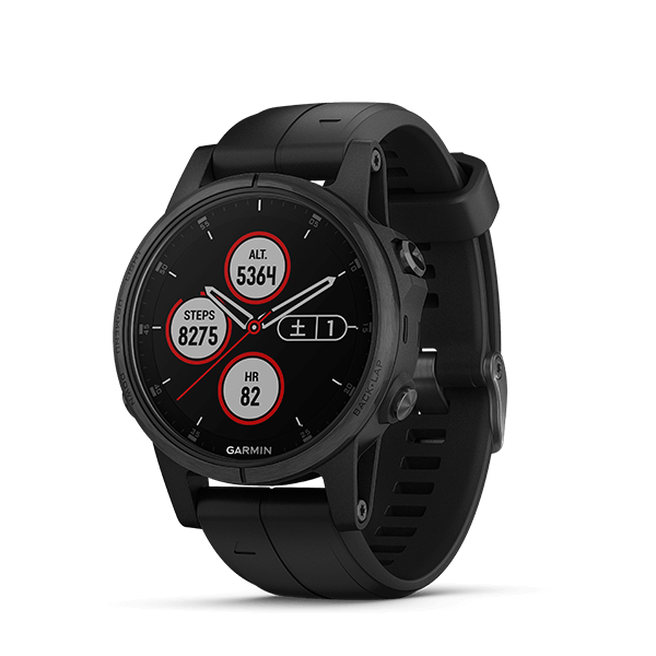 garmin fenix 5s plus sapphire black