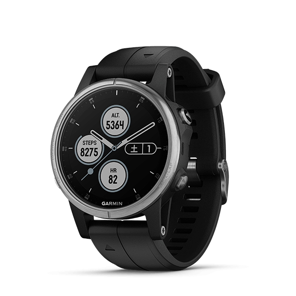 Garmin Garmin Fenix 5S Sapphire Black 42mm Multisport Smartwatch 