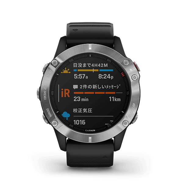 GARMIN ガーミン　fēnix 6 Black