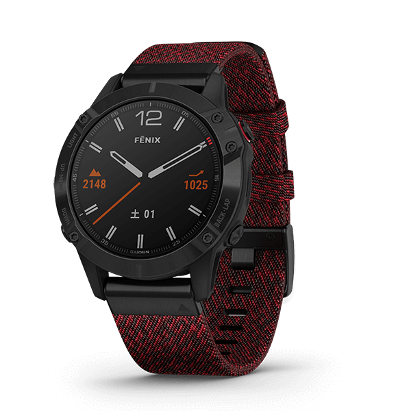 【訳アリ】Garmin ガーミン fenix6s sapphire BLACK