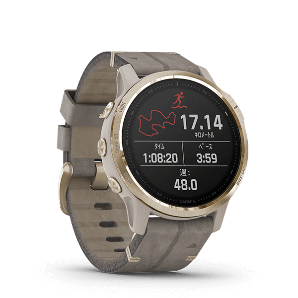 【訳アリ】Garmin ガーミン fenix6s sapphire BLACK