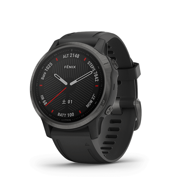 Garmin fenix6s Sapphire Black DLC