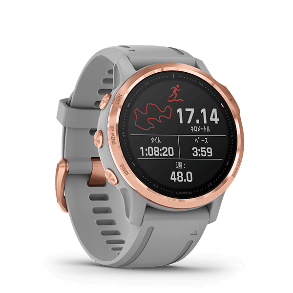 fēnix 6S Sapphire Gray RoseGold | スマートウォッチ | Garmin 日本