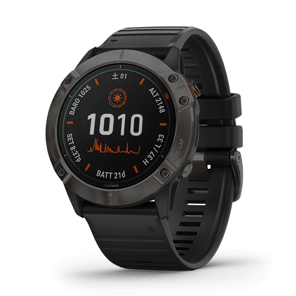 Garmin fenix 6X PRO デュアルパワー チタニウム