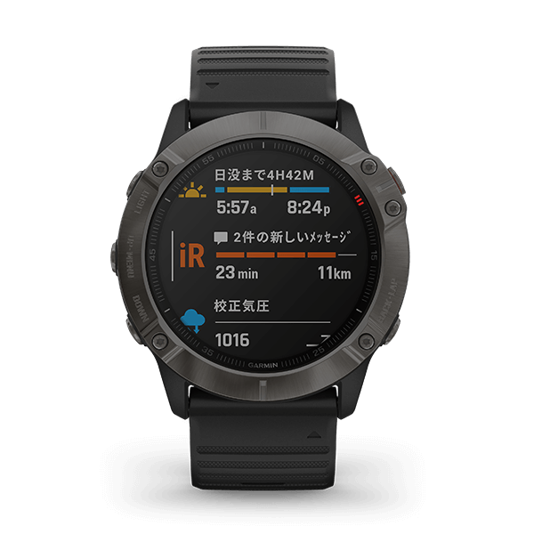 fēnix 6X Sapphire Black DLC | スマートウォッチ | Garmin 日本 fēnix 6X Sapphire Black DLC | スマートウォッチ | Garmin 日本