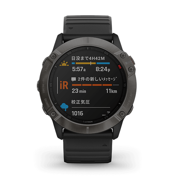 Garmin fenix6s Sapphire Black DLC