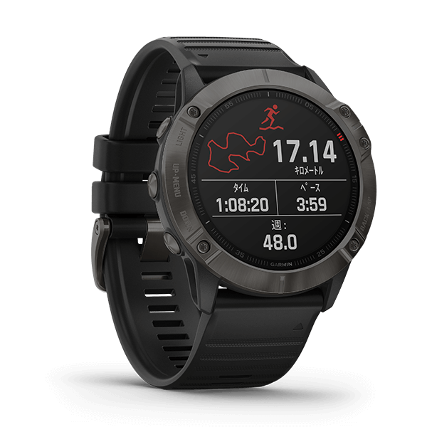 Garmin⭐︎fēnix 6X Sapphire Black DLC