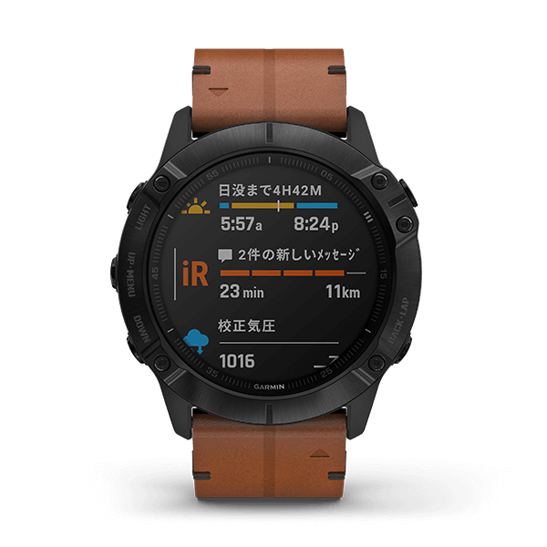 GARMIN fenix 6X Sapphire Black DLC