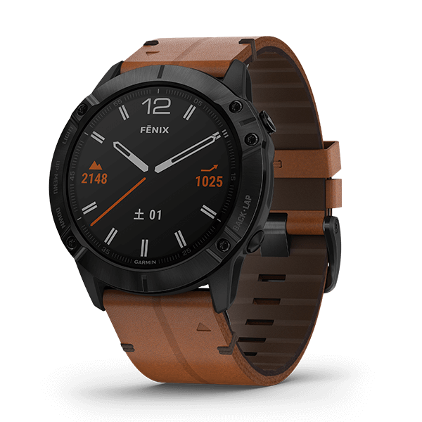 GARMIN fenix 6X Sapphire Black DLC