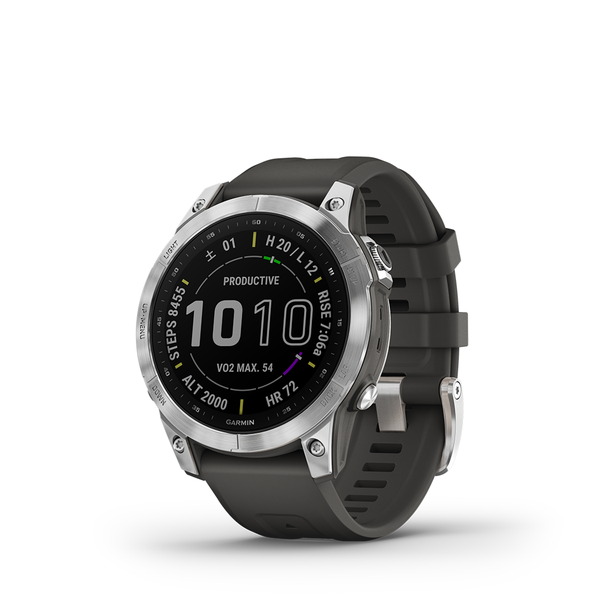 ★週末価格★GARMIN fenix 7 Silver/Graphite★