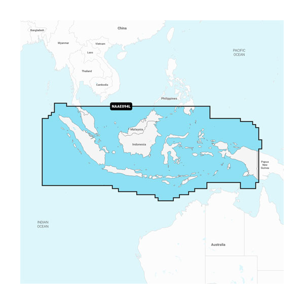 インドネシアとマレーシア　航海地図