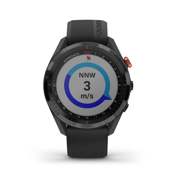 美品 GARMIN Approach S62 ブラック ガーミン アプローチ