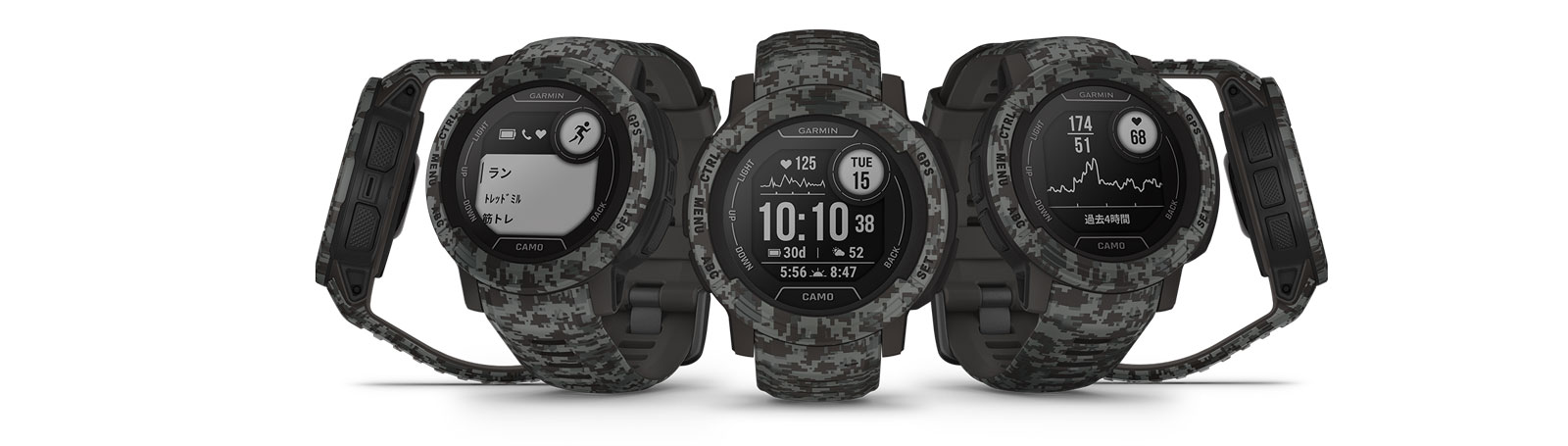 Garmin インスティクト2 CAMO