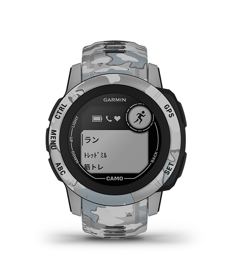 ガーミン GARMIN ランニング 腕時計 GPS付 インスティンクト2 Instinct Camo Edition Graphite Camo  010-02626-43 通販