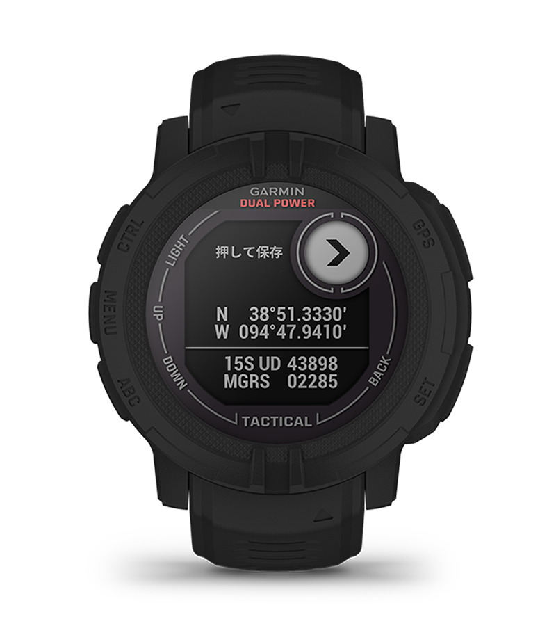 Instinct 2 Dual Power Tactical Edition | スマートウォッチ | Garmin