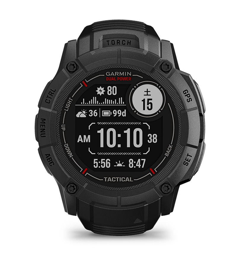 Instinct 2X Dual Power Tactical Edition | スマートウォッチ