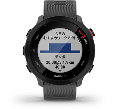 15400円輸入品格安 モニター価格 ガーミン ForeAthlete 55 腕時計