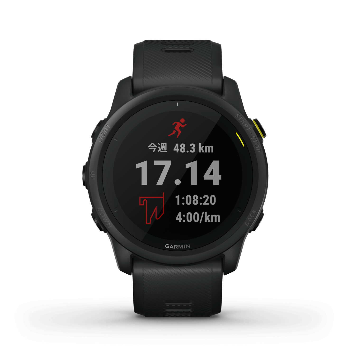 GARMIN FOREATHLETE 745 BLACK 美品 - 腕時計(デジタル)